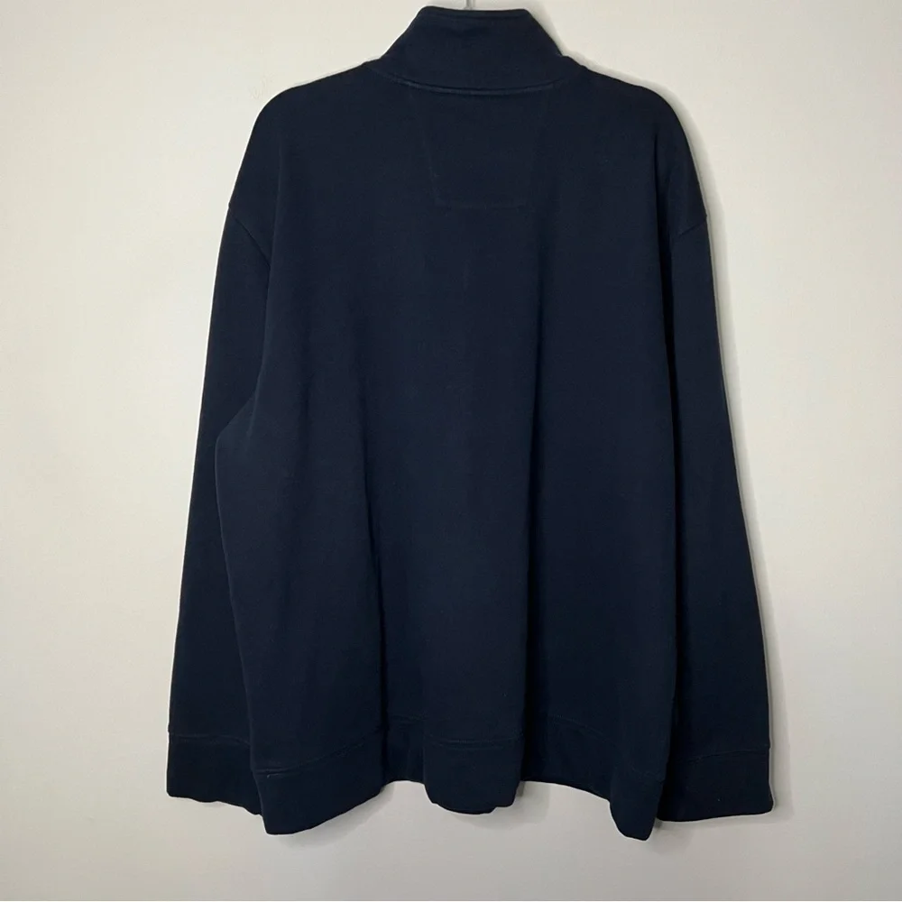 Men’s Nautica blue half zip pullover sweater size XXL